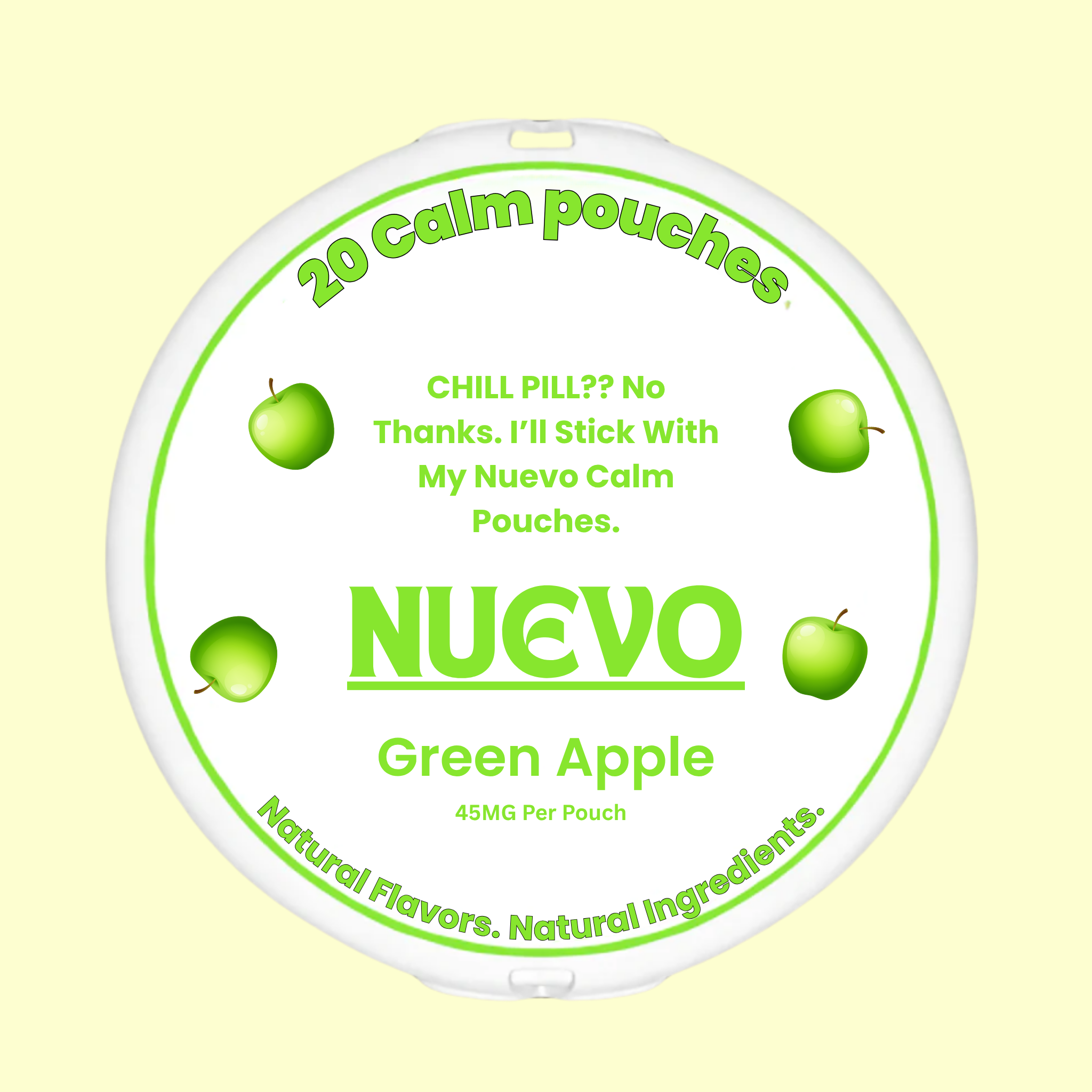 NUEVO NIC-FREE POUCHE CANS